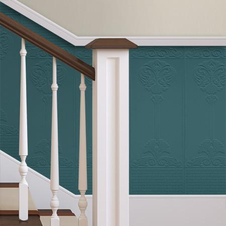 anaglypta dado panels stairs clipart