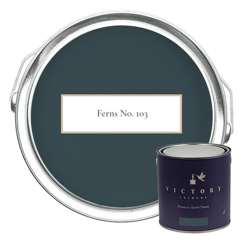 Ferns paint tin duo