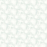 OHPOPSI Laid Bare Wallpaper Palm Silhouette Colourway Lagoon Full Wall Image