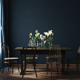 Peacock Navy Dark blue lifestyle image dining room