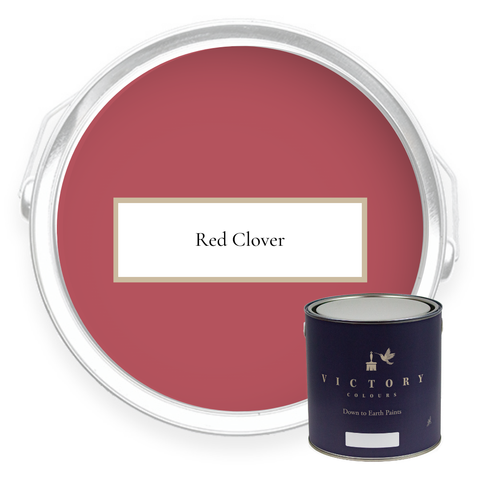 Red Clover paint tin duo