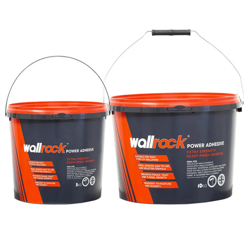 Wallrock Power Adhesive new branding 5kgs and 10kgs duo