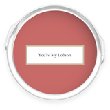 You're My Lobster paint tin 