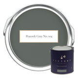 Peacock Grey paint tin duo