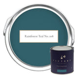 Rainforest Teal paint tin duo 