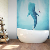 Wall Mural | Rivers: The Whale Shark (Bathroom)